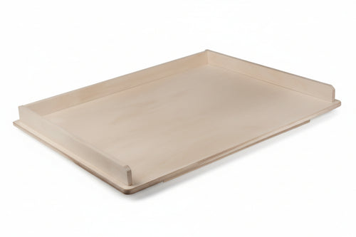 Asse Da Pasta Con Bordo In Multistrato Di Betulla Cm.65X50