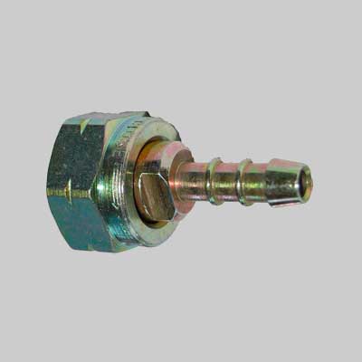 Raccordo Portagomma Per Bombola Gas 1/2 - Ø 9 Mm (Gpl)