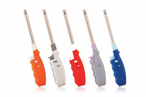 Accendigas A Fiamma Flicker- - Cm.25, Colori Assortiti - 12 Blister