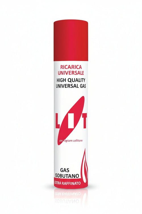 Ricarica Gas Butano In Bomboletta Metallo- - Ml.90 - 12 Blister