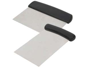 Raschietto Rettangolare Rigido- - Cm 9,5X11 - 3 Pezzi Ilsa