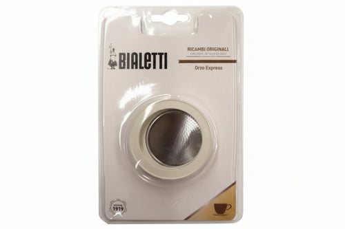 Set Guarnizione + Filtro Per Caffettiera Orzo- - 3/4 Tazze - 3 Blister Bialetti