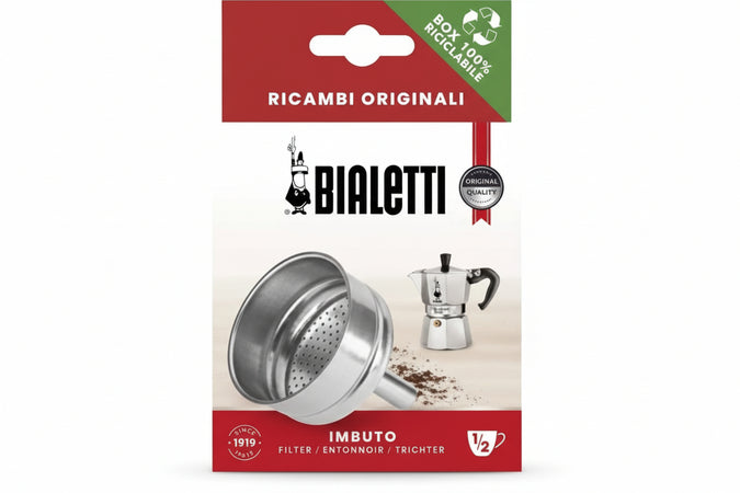 Imbuto Per Caffettiera Mokina- - Mezza Tazza - 6 Blister Bialetti