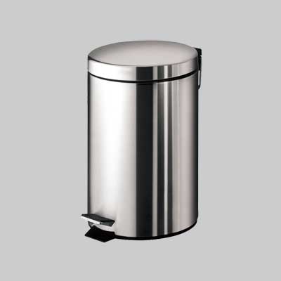 Pattumiera Bagno 'Argenta' 5 Lt - Ideal Star