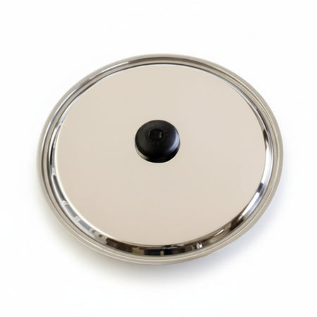 Coperchio Acciaio Inox- - Ø Cm 30 - 2 Pezzi