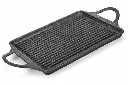 Piastra Servigrill Linea Granito Hard Stone Cm.46X25 Risoli