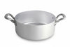 Casseruola Cilindrica Mezza Fonda In Alluminio Con 2 Maniglie Cm.24 Ottinetti