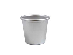 Stampo Baba In Alluminio Con Orlo- - Cm.6 - 10 Pezzi