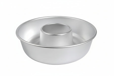 Stampo Basso In Alluminio Con Tubo Cm.26X7H