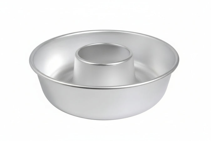 Stampo Basso In Alluminio Con Tubo Cm.26X7H