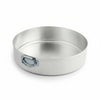 Tortiera Cilindrica Alta In Alluminio Con Anello Cm.24