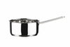 Casseruola 1 Manico In Acciaio Inox 18/10 Cm.14 Lt.1,1