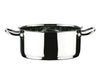 Casseruola 2 Manici In Acciaio Inox 18/10 Cm.18 Lt.2,2