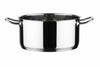 Casseruola 2 Manici In Acciaio Inox 18/10 Cm.24 Lt.5