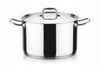 Pentola 2 Manici In Acciaio Inox 18/10 Cm.20 Lt.4,8