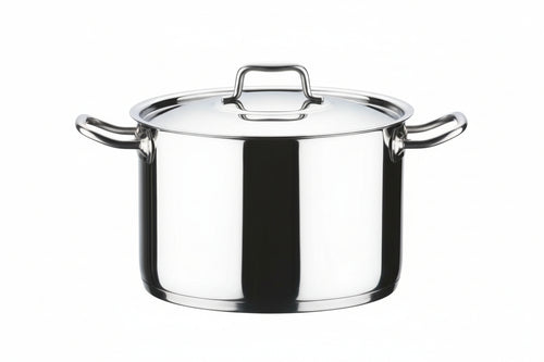 Pentola 2 Manici In Acciaio Inox 18/10 Cm.30 Lt.17