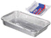 Vaschetta Alluminio Senza Coperchio- - 4 Porzioni, Pz.3 - 48 Pezzi Ottimo