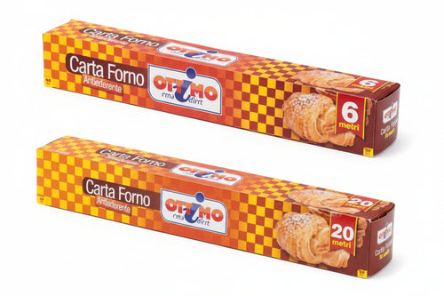 Carta Forno In Rotolo- - Mt.6 - 24 Pezzi Ottimo