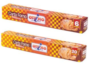 Carta Forno In Rotolo- - Mt.20 - 24 Pezzi Ottimo