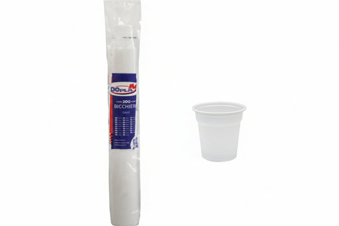 Bicchieri Caffe' Bianchi Ml.80 Confezione Pz.100- - Ml.80 - 48 Confezione Dopla