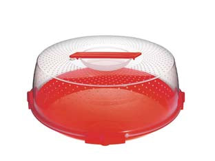 Copritorta Da Trasporto Tonda Oasi Ø Cm.32X13H. Cosmoplast