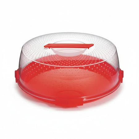 Copritorta Da Trasporto Tonda Oasi Ø Cm.32X13H. Cosmoplast