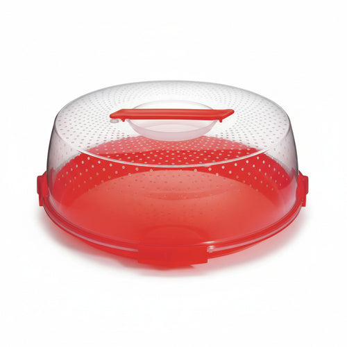 Copritorta Da Trasporto Tonda Oasi Ø Cm.32X13H. Cosmoplast