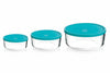 Contenitori Frigoverre Classic Tondo- - Ø Mm.150 - Cl.75 - 4 Pezzi Bormioli