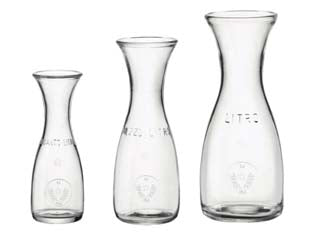 Caraffa Misura- - Lt.0.250 - Altezza Mm.190 - 12 Pezzi Bormioli