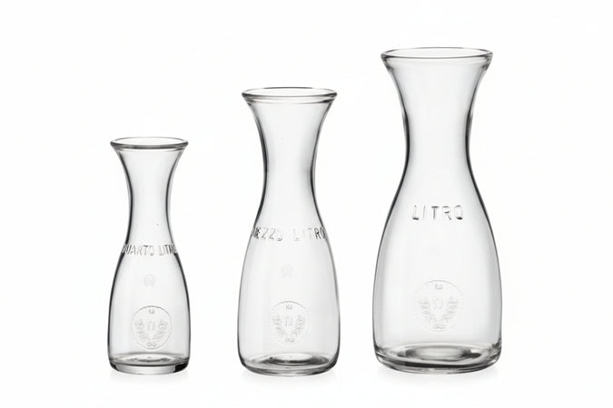 Caraffa Misura- - Lt.0.500 - Altezza Mm.235 - 12 Pezzi Bormioli