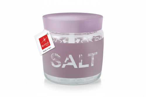 Barattolo Giara Soft Salt- - Ø Mm.106 Cl.75 - Altezza Mm.126 - 6 Pezzi Bormioli