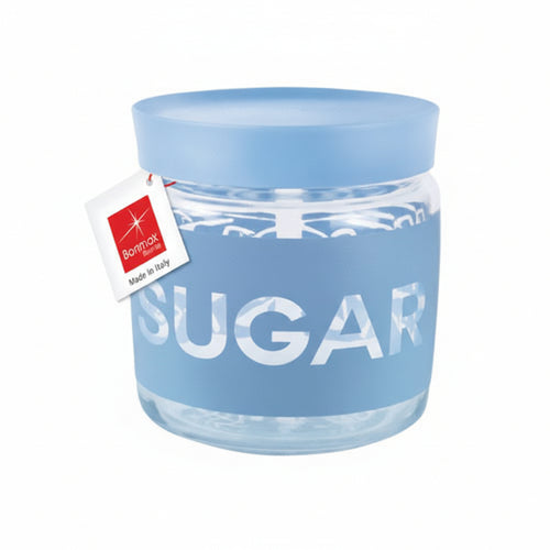 Barattolo Giara Soft Sugar- - Ø Mm.106 Cl.75 - Altezza Mm.126 - 6 Pezzi Bormioli