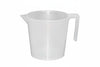 Caraffa Graduata In Plastica- - Ml.250 - 5 Pezzi Xtra