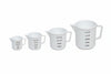 Caraffe Graduate Con Becco In Plastica- - Lt.1 - 5 Pezzi