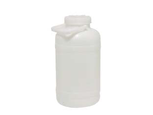 Fusto A Bocca Larga In Polietilene Per Alimenti Senza Rubinetto Lt.10 Bocca Ø Cm.11 Misure Ø Cm.22X40,7H.