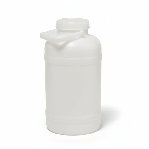 Fusto A Bocca Larga In Polietilene Per Alimenti Senza Rubinetto Lt.10 Bocca Ø Cm.11 Misure Ø Cm.22X40,7H.