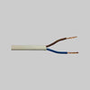Cavo Bipolare 'Bianco' Sezione 2X0,75 Mm - 100 Metrilineari