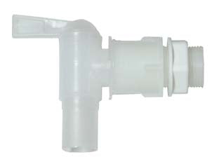 Rubinetto Orientabile Per Taniche E Fusti Uscita Mm.17,5 - 5 Pezzi