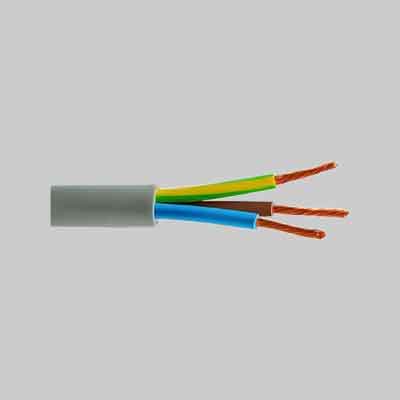 Cavo Tripolare 'Grigio' Sezione 3 X 1 - 100 Metrilineari