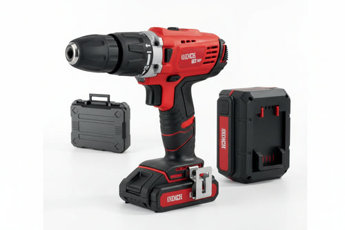 Trapano Avvitatore Conn. Usb Batteria Litio 18V Con Percussione 1 Batteria Al Litio Da 1,3 Ah Excel