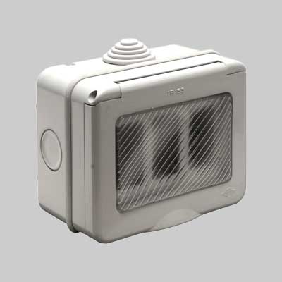 Contenitore Da Parete Per Apparecchi Ip55 1 Posto - Ec Elettrocanali