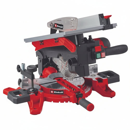 Troncatrice Legno Con Piano Superiore Lama Ø Mm.216 1500W (Tems 216T) Einhell