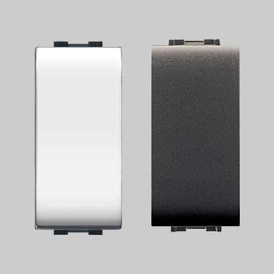 Deviatore Unipolare 'Mylife' 16Ax 250V - Grigio - Ec Elettrocanali