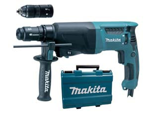 Tassellatore 3 Funzioni Sdsplus + Mandrino Mm.13 780W 2,7J (Hr2630T) Makita