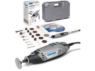 Dremel Multifunzione 130W 25 Accessori + Flessibile (Series 3000Js) Dremel