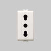 Presa Bivalente 'Easy' 10/16A 250V 2P+T - Bianco - Ec Elettrocanali