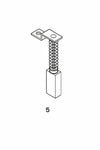 Spazzole A Carboncino Per Elettroutensili Modello 5- - Felisatti 1770 Mm.6,4X16X20H. - 8 Pezzi
