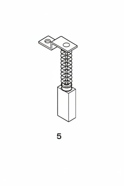 Spazzole A Carboncino Per Elettroutensili Modello 5- - Felisatti 1770 Mm.6,4X16X20H. - 8 Pezzi