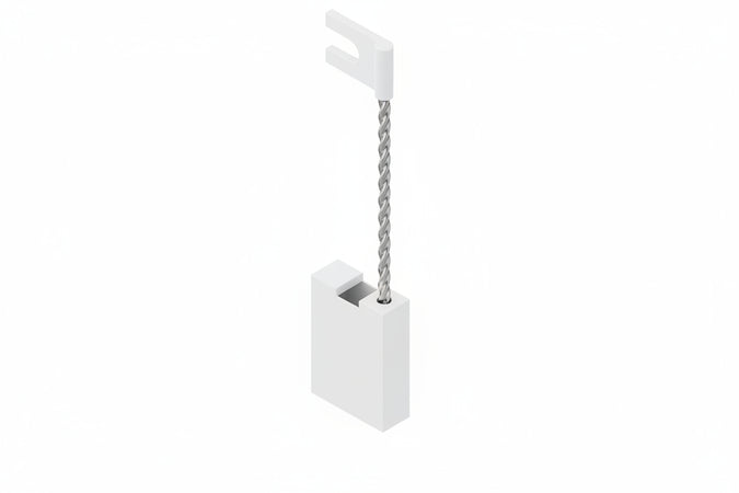 Spazzole A Carboncino Per Elettroutensili Modello 6- - B&D 1841 Mm.6,3X16X22H. - 8 Pezzi