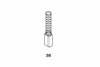 Spazzole A Carboncino Per Elettroutensili Modello 38- - Aeg 1744 Mm.5X8X15/17H. - 8 Pezzi